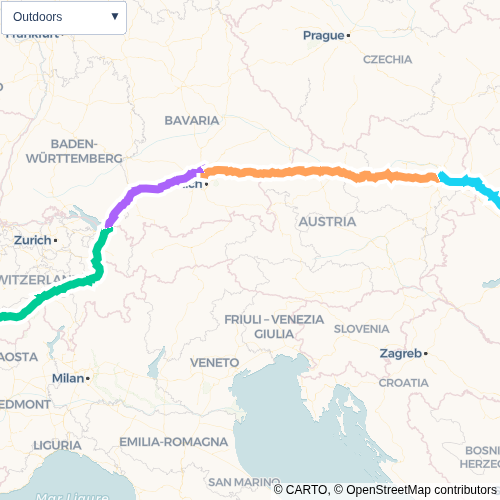 Geneva to Budapest
