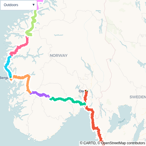 Scandinavian traverse